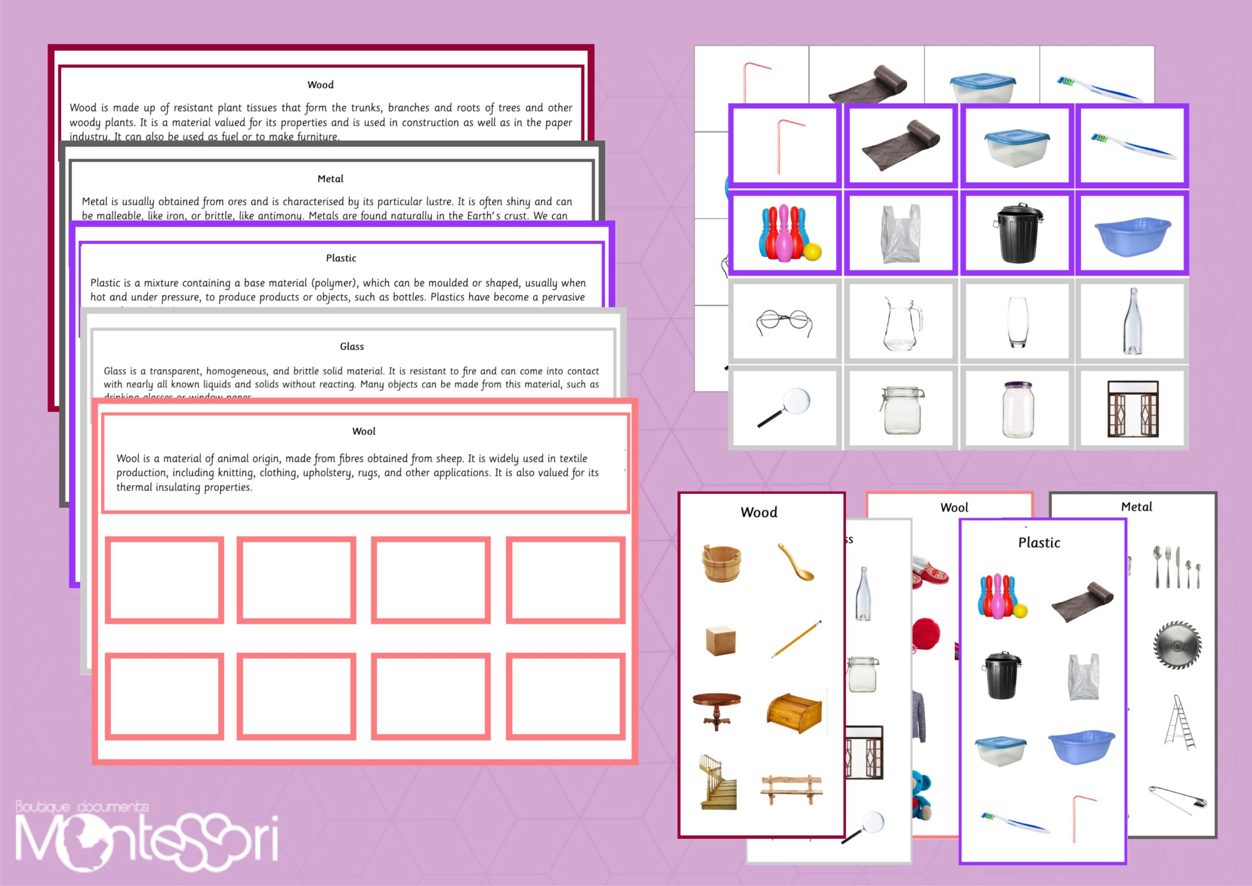 Materials Game Boards