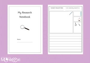 My Science Research Booklet
