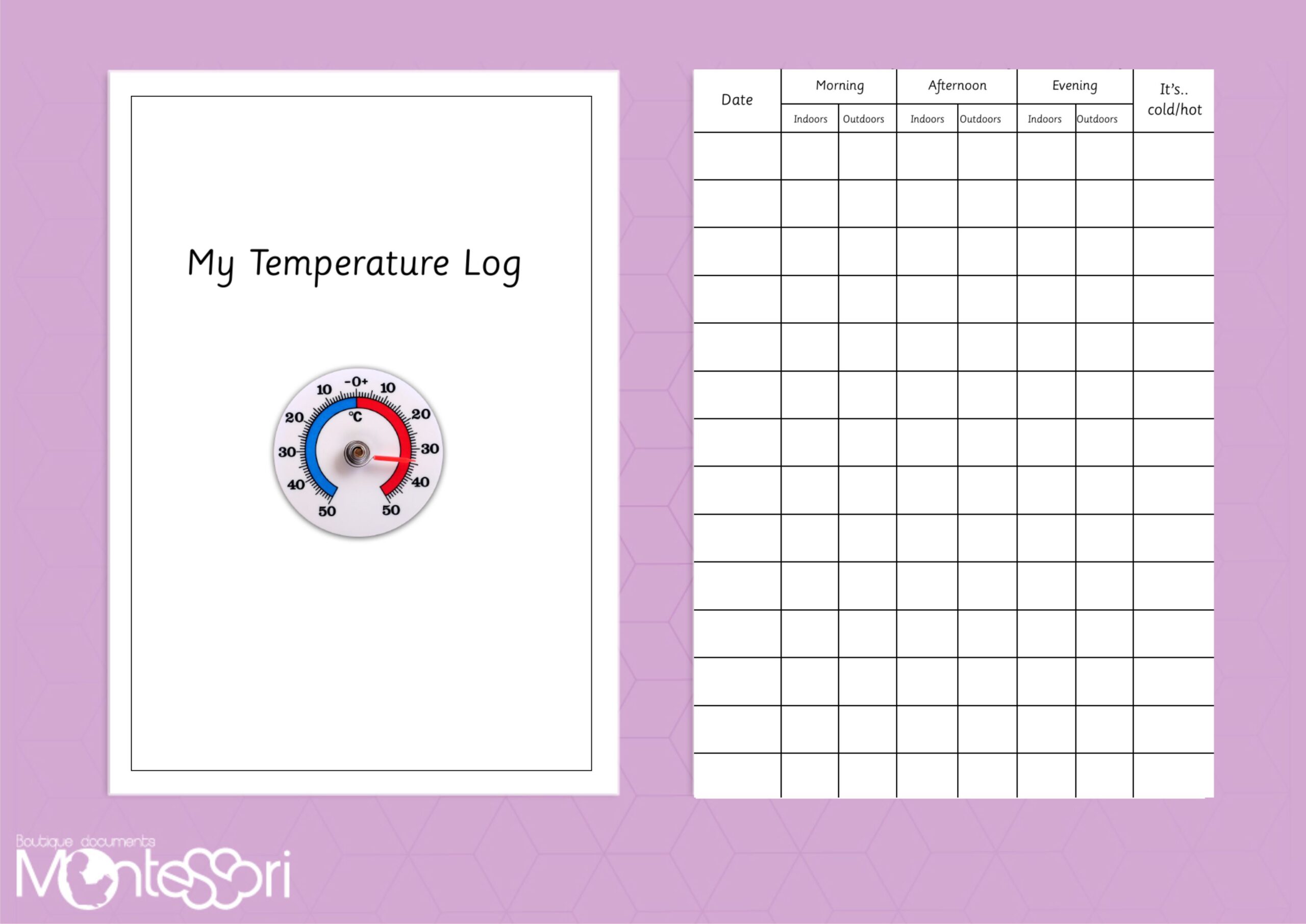 My Temperature Log